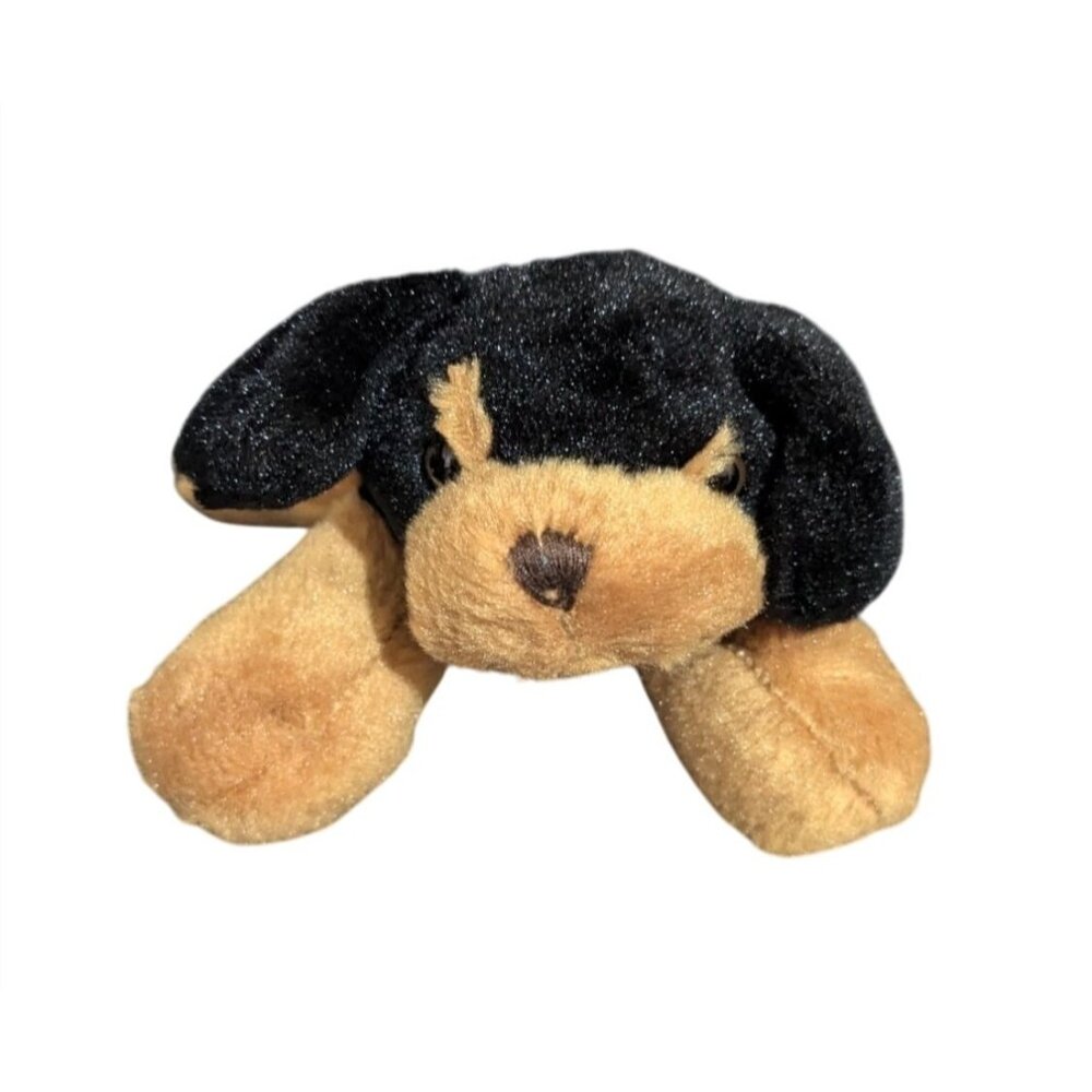 Mary Meyer Life Good‎ Black Dog Plush 8" Pesky Pups Rottweiler Soft
